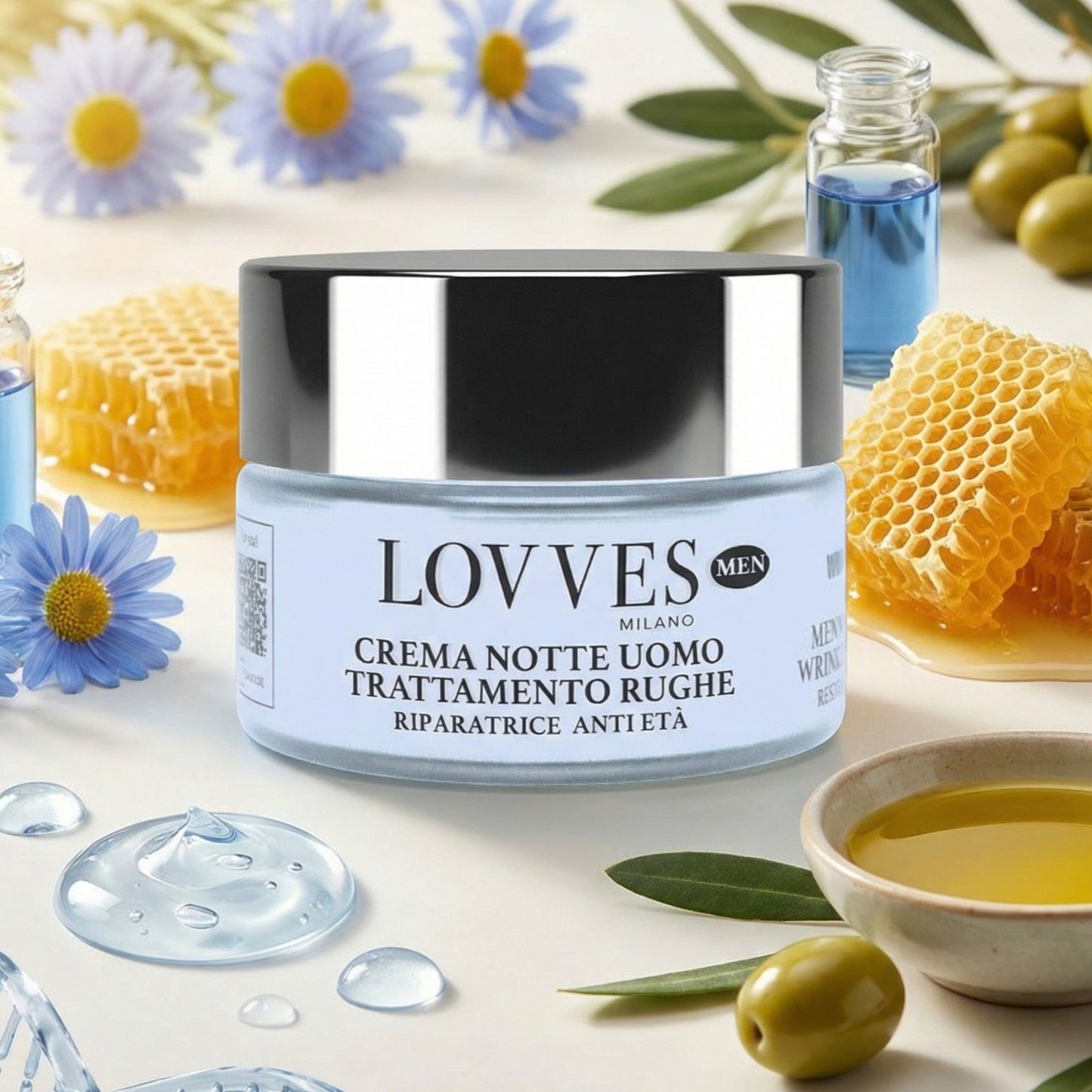 Crema Noche Hombre Tratamiento de Arrugas
