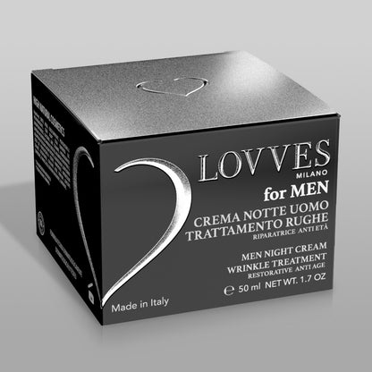 Crema Noche Hombre Tratamiento de Arrugas